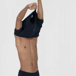 Speedo - Mens Short Sleeve Rash Top - Navy 13 Speedo - Mens Short Sleeve Rash Top - Navy -Swim and Beyond speedo mens short sleeve rash top navy 7