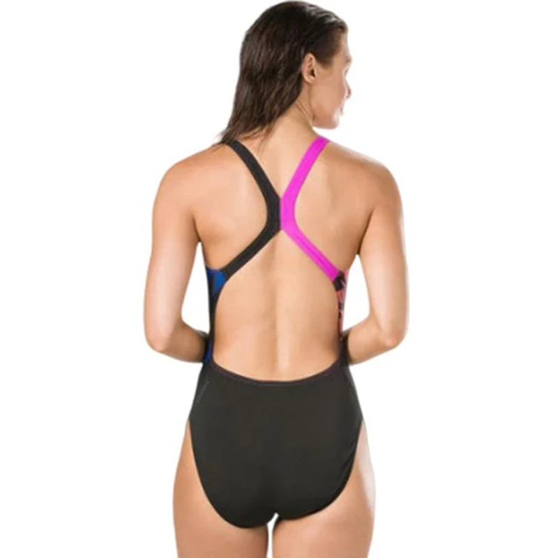 Speedo - NeonWhizz Placement Digital Powerback Competition Swimsuit 3 Speedo - NeonWhizz Placement Digital Powerback Competition Swimsuit - Image 3