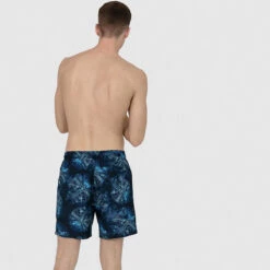 Speedo - Star Wars Death Star 16" Watershort - Black/Blue -Swim and Beyond speedo star wars death star 16 watershort black blue 3