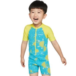 Speedo - Tommy Turtle Infant Wetsuit - Yellow/Blue
