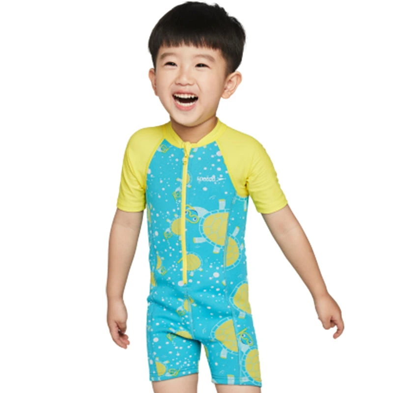 Speedo - Tommy Turtle Infant Wetsuit - Yellow/Blue 1 Speedo - Tommy Turtle Infant Wetsuit - Yellow/Blue