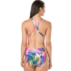 Speedo - Waltzer Whirl Placement Digital Powerback Competition Swimsuit -Swim and Beyond speedo waltzer whirl placement digital powerback swimsuit 3