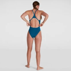 Speedo - Womens Placement Digital Turnback - Blue/Yellow 11 Speedo - Womens Placement Digital Turnback - Blue/Yellow -Swim and Beyond speedo womens placement digital turnback blue yellow 3