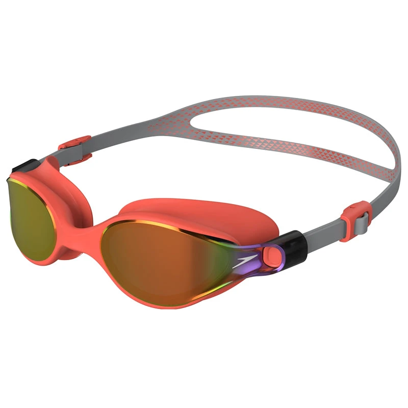Speedo - Women's Virtue Mirror Goggles - Grey/Pink 1 Speedo - Women's Virtue Mirror Goggles - Grey/Pink