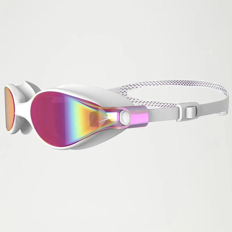 Speedo - Women's Virtue Mirror Goggles - White/Purple 2 Speedo - Women's Virtue Mirror Goggles - White/Purple - Image 2