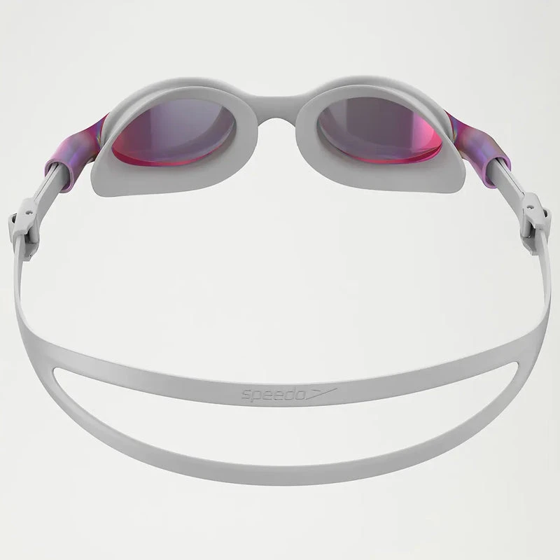 Speedo - Women's Virtue Mirror Goggles - White/Purple 3 Speedo - Women's Virtue Mirror Goggles - White/Purple - Image 3