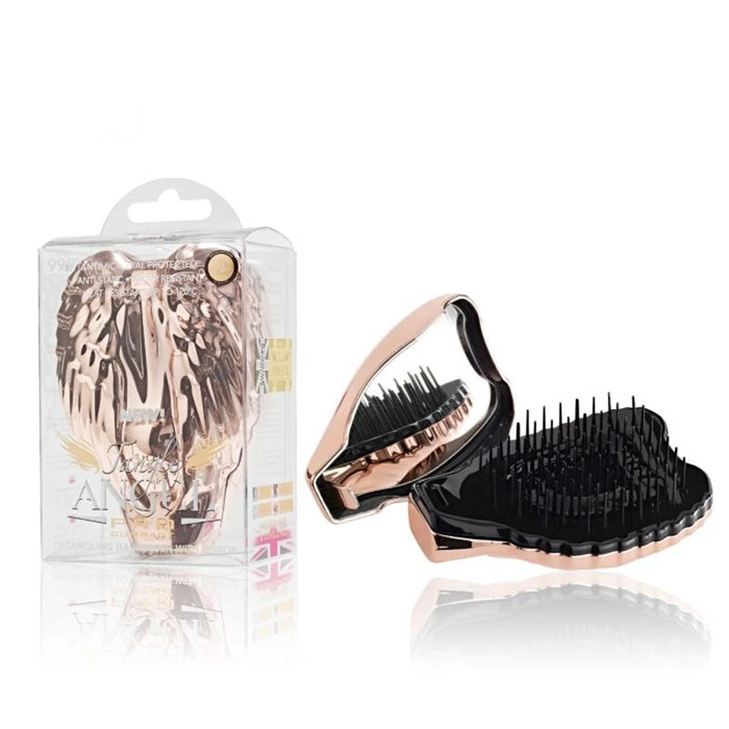 Tangle Angel Pro Compact - Hair Brush Rose Gold 2 Tangle Angel Pro Compact - Hair Brush Rose Gold - Image 2