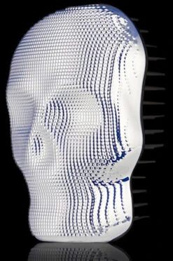 Tangle Angel Rebel - Hair Brush White Chrome -Swim and Beyond tangle angel rebel hair brush white chrome 4