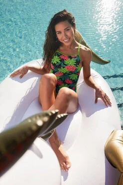 The Finals Funnies - Blossom Foil Wingback Swimsuit 11 The Finals Funnies - Blossom Foil Wingback Swimsuit -Swim and Beyond the finals funnies blossom foil wing back 6