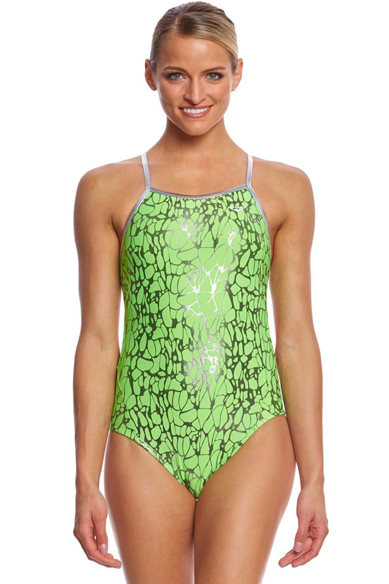 The Finals Funnies - Glimmer Foil Wingback Swimsuit 5 The Finals Funnies - Glimmer Foil Wingback Swimsuit - Image 5