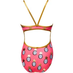 The Finals Funnies - Kingston Foil Flutterback Ladies Swimsuit -Swim and Beyond the finals kingston foil flutter back ladies one piece swimsuit 7