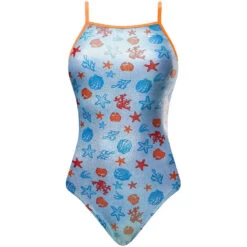 The Finals Funnies - Under The Sea Foil Flutterback Swimsuit 13 The Finals Funnies - Under The Sea Foil Flutterback Swimsuit -Swim and Beyond the finals under the sea foil flutter back ladies one piece swimsuit 6