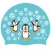 Aqua Three Wise Penguins - Christmas Swim Hat