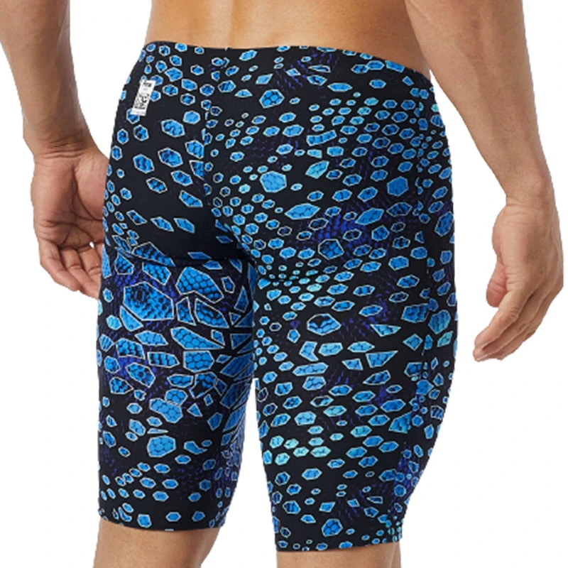 TYR - Avictor® Venom Mens Jammer Swimsuit - Black/Blues 2 TYR - Avictor® Venom Mens Jammer Swimsuit - Black/Blues - Image 2