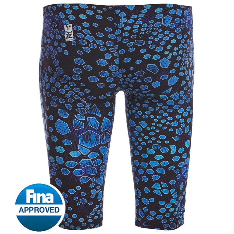 TYR - Avictor® Venom Mens Jammer Swimsuit - Black/Blues 6 TYR - Avictor® Venom Mens Jammer Swimsuit - Black/Blues - Image 6