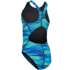 TYR - Castaway Maxfit Ladies Swimsuit - Blue/Green -Swim and Beyond tyr castaway maxfit ladies swimsuit blue green 9