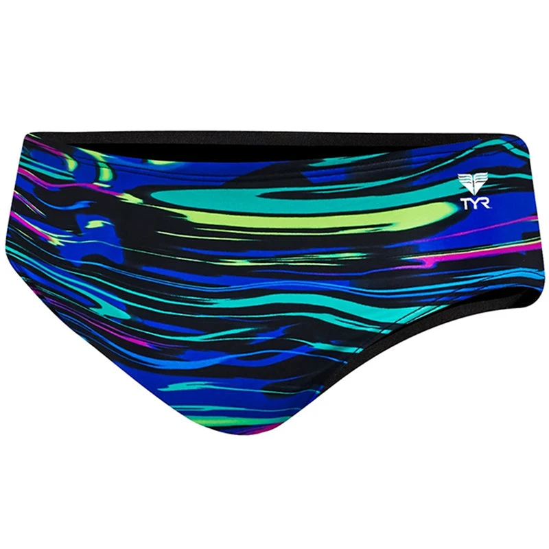 TYR - Mens Fresno Racer - Blue/Multi 1 TYR - Mens Fresno Racer - Blue/Multi