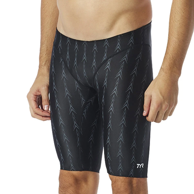 TYR - Fusion 2 Jammer Mens Competition Swimsuit - Black 3 TYR - Fusion 2 Jammer Mens Competition Swimsuit - Black - Image 3
