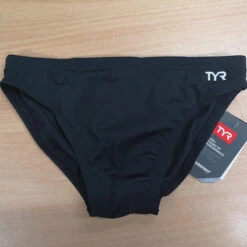 TYR - GB British Swimming Men's 5cm Racer Briefs - Black -Swim and Beyond tyr gb british swimming 5cm racer briefs black 001 3