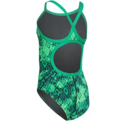 TYR - Glacial Diamondfit Ladies Swimsuit - Green -Swim and Beyond tyr glacial diamondfit ladies swimsuit green 9