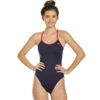 TYR - Hexa Cutoutfit Ladies Swimsuit - Navy/Red