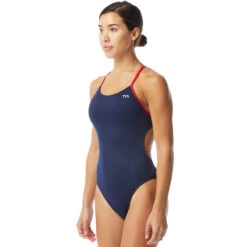 TYR - Hexa Cutoutfit Ladies Swimsuit - Navy/Red 15 TYR - Hexa Cutoutfit Ladies Swimsuit - Navy/Red -Swim and Beyond tyr hexa cutoutfit ladies swimsuit navy red 6