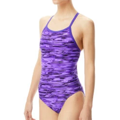 TYR - Hydra Diamondfit Ladies Swimsuit - Purple -Swim and Beyond tyr hydra diamondfit ladies swimsuit purple 6