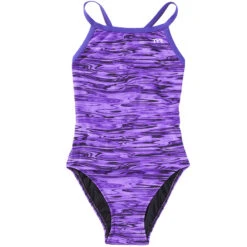 TYR - Hydra Diamondfit Ladies Swimsuit - Purple -Swim and Beyond tyr hydra diamondfit ladies swimsuit purple 8