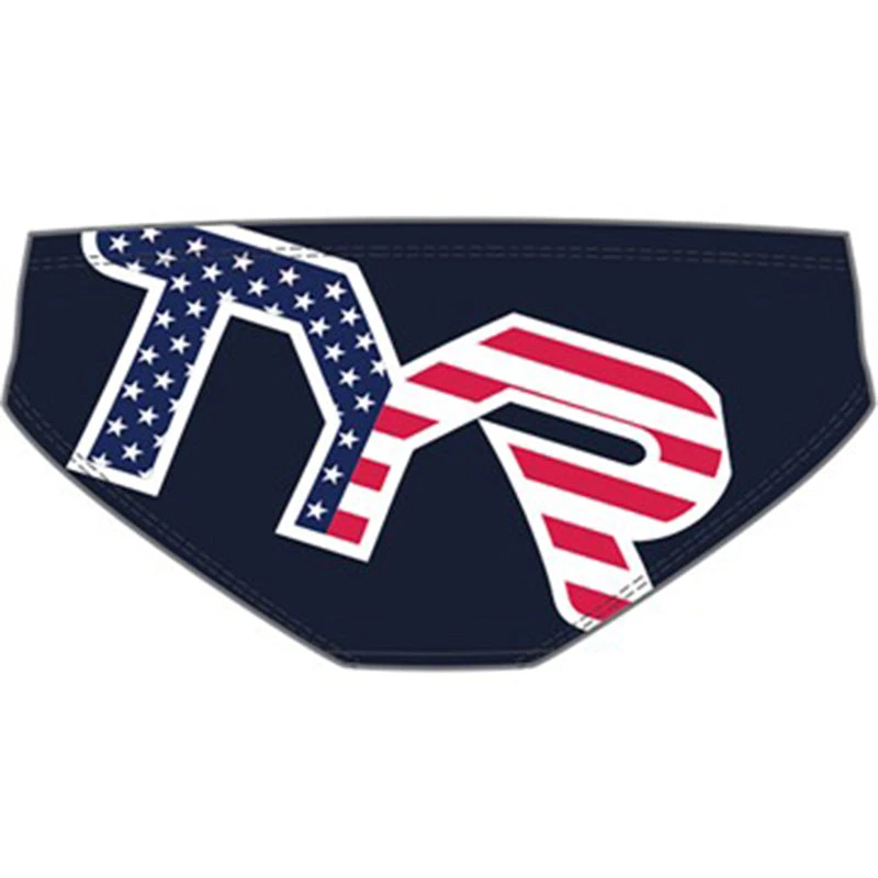 TYR - Men’s Americana Training Racer Swimsuit - Red/White/Blue 4 TYR - Men’s Americana Training Racer Swimsuit - Red/White/Blue - Image 4