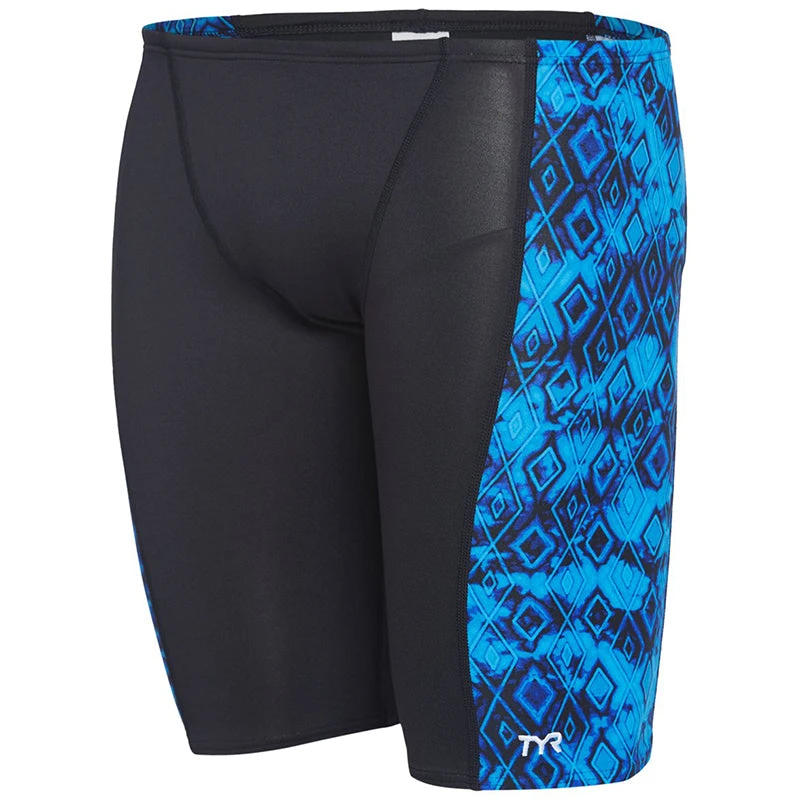 TYR - Men’s Glacial Hero Jammer Swimsuit - Blue 3 TYR - Men’s Glacial Hero Jammer Swimsuit - Blue - Image 3
