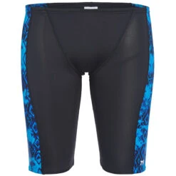TYR - Men’s Glacial Hero Jammer Swimsuit - Blue 8 TYR - Men’s Glacial Hero Jammer Swimsuit - Blue -Swim and Beyond tyr men s glacial hero jammer swimsuit blue 4