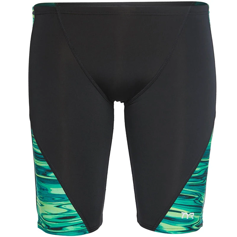 TYR - Men’s Hydra Blade Jammer Swimsuit - Green 4 TYR - Men’s Hydra Blade Jammer Swimsuit - Green - Image 4