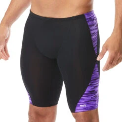 TYR - Men’s Hydra Blade Jammer Swimsuit - Purple