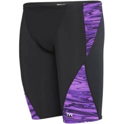 TYR - Men’s Hydra Blade Jammer Swimsuit - Purple 7 TYR - Men’s Hydra Blade Jammer Swimsuit - Purple -Swim and Beyond tyr men s hydra blade jammer swimsuit purple 3