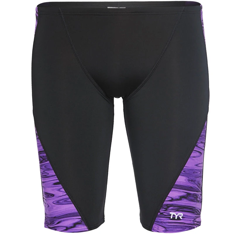 TYR - Men’s Hydra Blade Jammer Swimsuit - Purple 4 TYR - Men’s Hydra Blade Jammer Swimsuit - Purple - Image 4