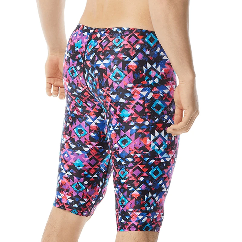 TYR - Men’s Meso All Over Jammer Swimsuit - Black/Multi 2 TYR - Men’s Meso All Over Jammer Swimsuit - Black/Multi - Image 2