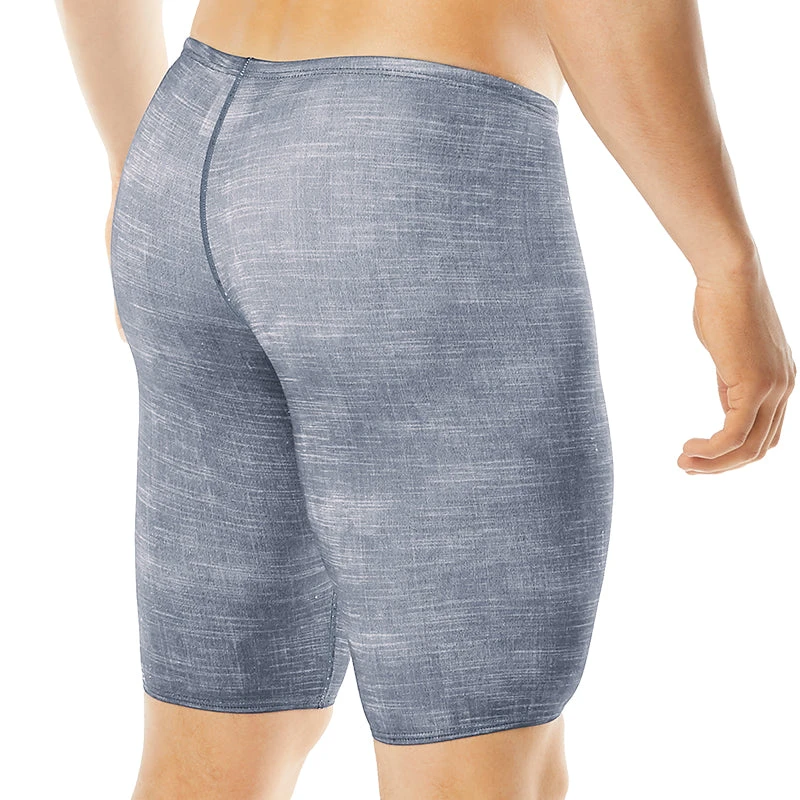 TYR - Men’s Sandblasted Allover Training Jammer - Grey 2 TYR - Men’s Sandblasted Allover Training Jammer - Grey - Image 2