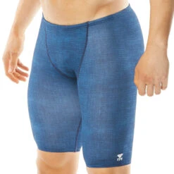 TYR - Men’s Sandblasted Allover Training Jammer - Navy