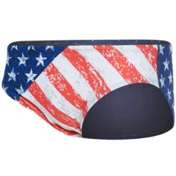 TYR - Men’s Star Spangled All Over Racer Swimsuit - Red/White/Blue -Swim and Beyond tyr men s star spangled all over racer swimsuit red white blue 3