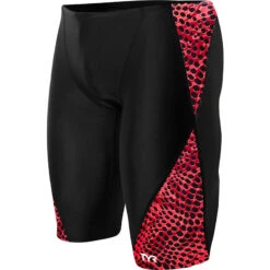 TYR - Swarm Blade Splice Mens Jammer - Red -Swim and Beyond tyr mens swarm blade splice jammer red 610 3