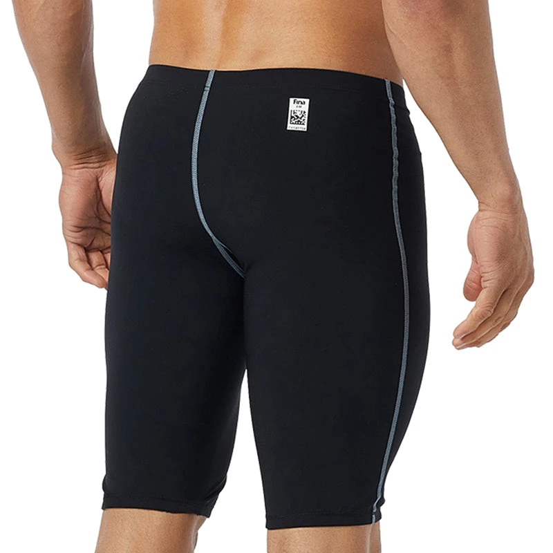 TYR - Thresher™ Mens Jammer Swimsuit - Black/Grey 2 TYR - Thresher™ Mens Jammer Swimsuit - Black/Grey - Image 2