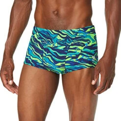TYR - Miramar All Over Mens Trunks - Blue/Green -Swim and Beyond tyr miramar all over mens trunks blue green 3