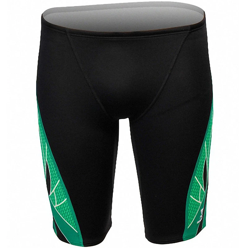 TYR - Phoenix Splice Mens Jammer - Black/Green 4 TYR - Phoenix Splice Mens Jammer - Black/Green - Image 4