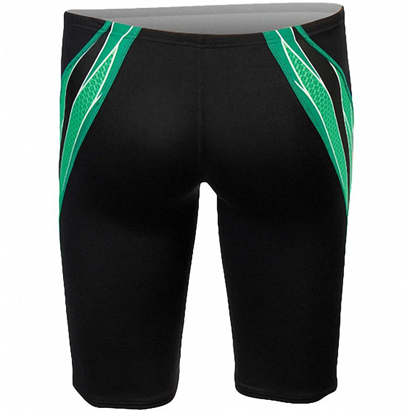TYR - Phoenix Splice Mens Jammer - Black/Green 5 TYR - Phoenix Splice Mens Jammer - Black/Green - Image 5
