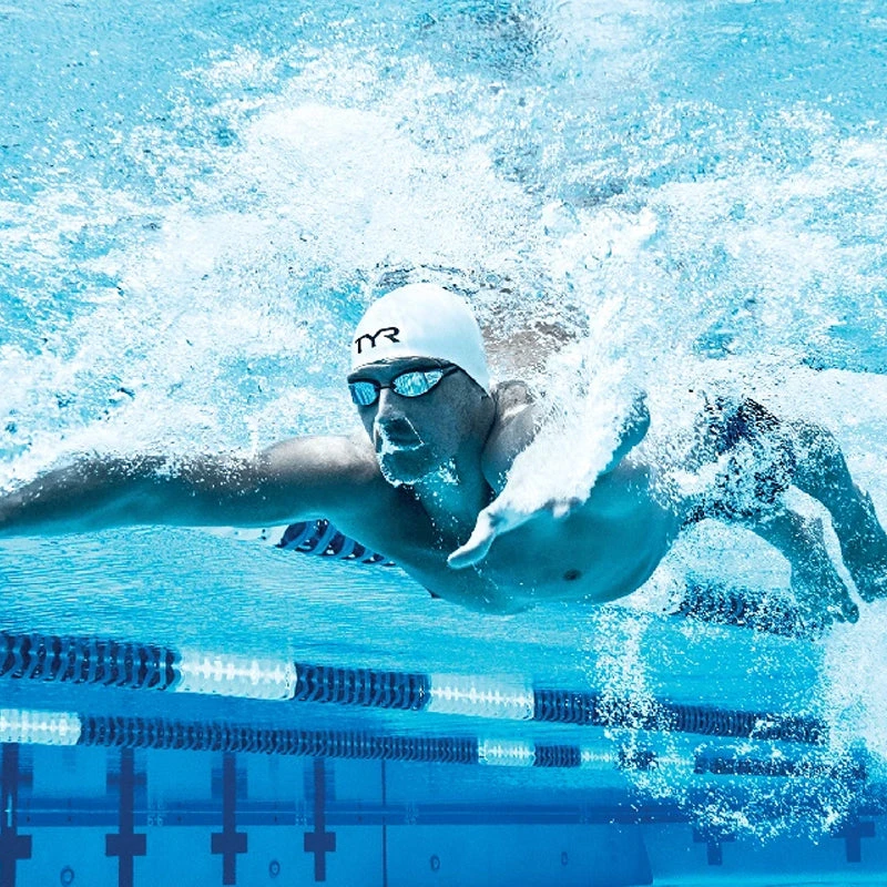 TYR - Tracer-X Racing Mirrored Goggles - Blue/Black 5 TYR - Tracer-X Racing Mirrored Goggles - Blue/Black - Image 5