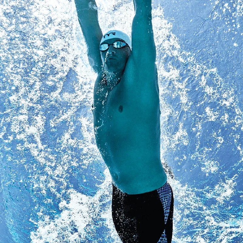 TYR - Tracer-X Racing Mirrored Goggles - Blue/Black 6 TYR - Tracer-X Racing Mirrored Goggles - Blue/Black - Image 6