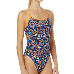 TYR - Costa Mesa Trinityfit Ladies Swimsuit - Orange/Purple 11 TYR - Costa Mesa Trinityfit Ladies Swimsuit - Orange/Purple -Swim and Beyond tyr womens costa mesa trinityfit swimsuit 808 orange purple 4