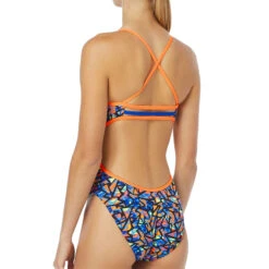 TYR - Costa Mesa Trinityfit Ladies Swimsuit - Orange/Purple 12 TYR - Costa Mesa Trinityfit Ladies Swimsuit - Orange/Purple -Swim and Beyond tyr womens costa mesa trinityfit swimsuit 808 orange purple 5