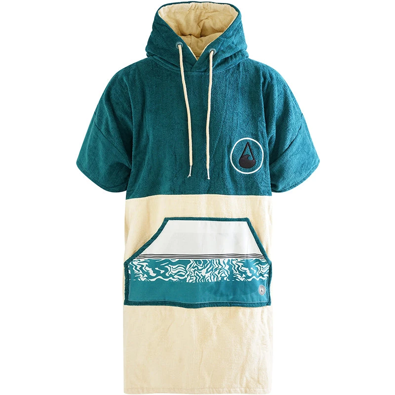 Wave Hawaii - Petrol Poncho 1 Wave Hawaii - Petrol Poncho