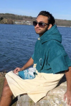 Wave Hawaii - Petrol Poncho 21 Wave Hawaii - Petrol Poncho -Swim and Beyond wave hawaii petrol poncho 9